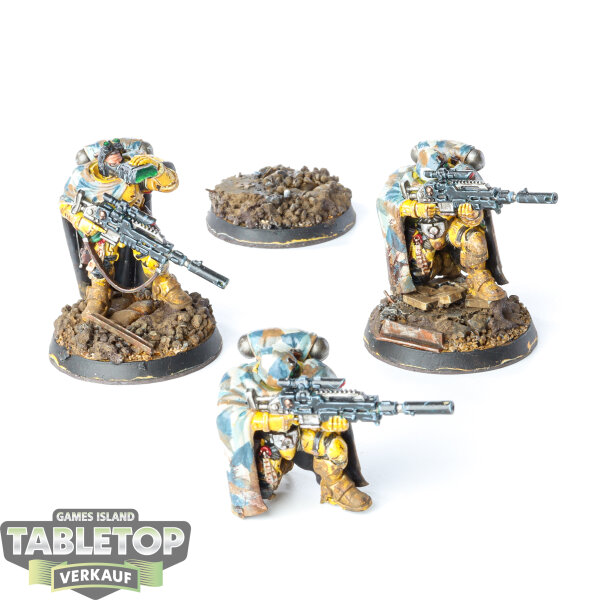 Space Marines - 3 x Eliminators - bemalt