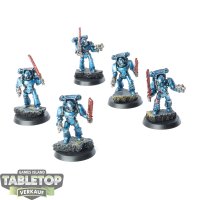 Horus Heresy - 5 x Alpha Legion MKIV Space Marine Assault...