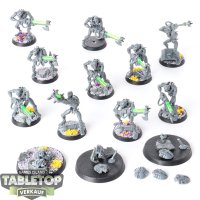 Necrons - 10x Necron Warriors - klassisch - unbemalt