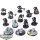 Necrons - 10x Necron Warriors - klassisch - teilweise bemalt