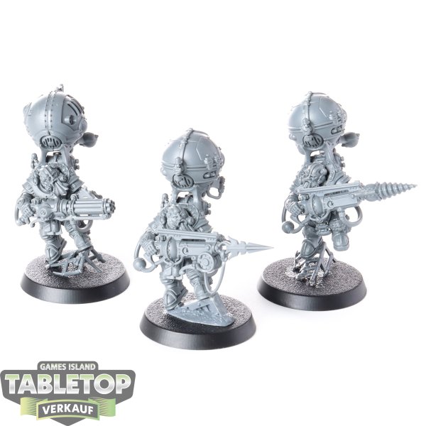 Kharadron Overlords - 3x Skywardens - unbemalt