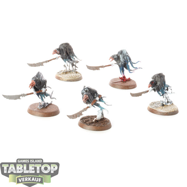 Nighthaunt - 5 Glaivewraith Stalkers - bemalt