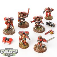 Blood Angels - 6 Assault Squad - bemalt