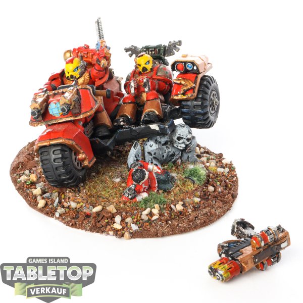 Blood Angels - Attack Bike - bemalt