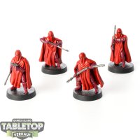 Imperium - 4x Imperial Royal Guards - bemalt