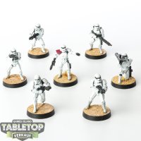 Imperium - 7x Stormtroopers - bemalt