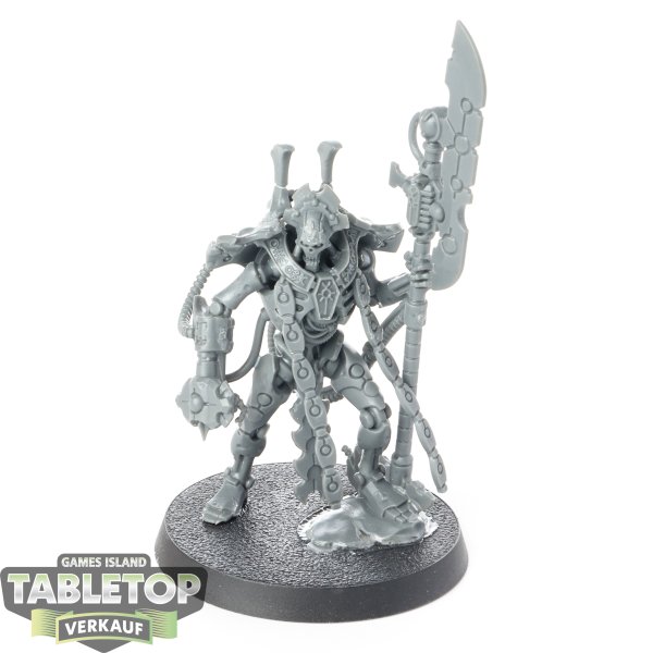Necrons - Overlord with Tachyon Arrow - unbemalt