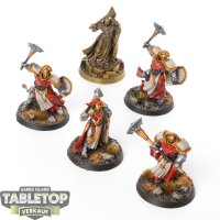 Stormcast Eternals - 5 x Sequitors - bemalt