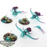 Sylvaneth - 3 x Spiterider Lancers - bemalt