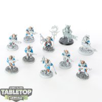 Genestealer Cults - 10 x Neophyte Hybrids - teilweise bemalt