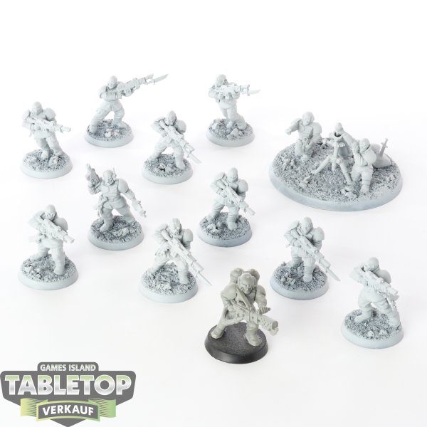 Genestealer Cults - 12 x Brood Brothers - teilweise bemalt