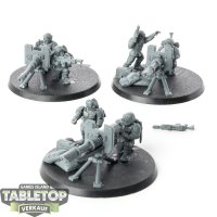 Astra Militarum - 3 Heavy Weapon Teams klassisch -...