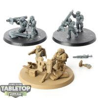 Astra Militarum - 3 Heavy Weapon Teams klassisch - unbemalt