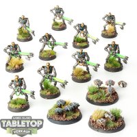 Necrons - 10 Necron Warriors & 3 Scarabs klassisch -...