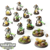 Necrons - 10 Necron Warriors & 3 Scarabs klassisch -...