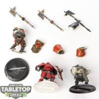 Khador - 3 x Man-O-War Shocktroopers - teilweise bemalt