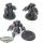 Raven Guard - 3 x Primaris Aggressors - teilweise bemalt