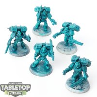 Blood Angels - 5 x Death Company - teilweise bemalt