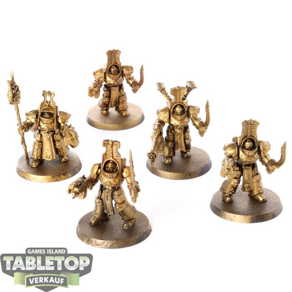 Thousand Sons - 5x Scarab Occult Terminators - grundiert