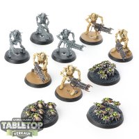 Necrons - 7 x Necron Warriors - teilweise bemalt