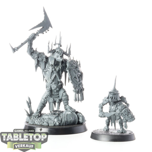 Orruk Warclans - Killaboss & Stab-grot - teilweise bemalt