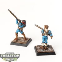 Freebooters Fate - 2 Imperiale Arquebusiere - gut bemalt