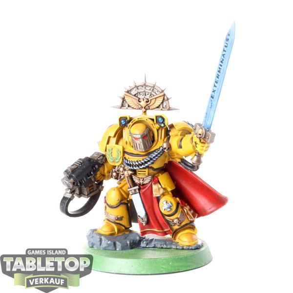 Imperial Fists - Terminator Captain - klassisch - bemalt