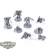 Blood Angels - 5x Assault Squad - teilweise bemalt