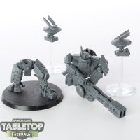 Tau Empire - XV88 Broadside Battlesuit - unbemalt