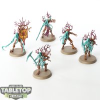 Sylvaneth - 5 x Tree-Revenants - bemalt