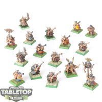 Warhammer Fantasy - 16x Dwarf Thunderers Klassisch - bemalt