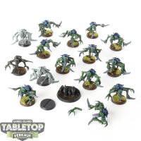 Tyraniden - 15x Genestealers Klassisch - teilweise bemalt