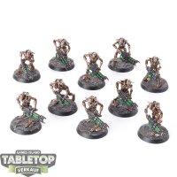 Necrons - 10x Necron Warriors - bemalt