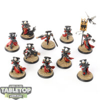 Adepta Sororitas - 10x Battle Sisters - bemalt