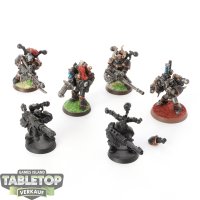 Chaos Space Marines - 6x Havocs - klassisch - teilweise...