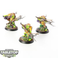 Orruk Warclans - 3 Man-Skewer Boltboyz - bemalt