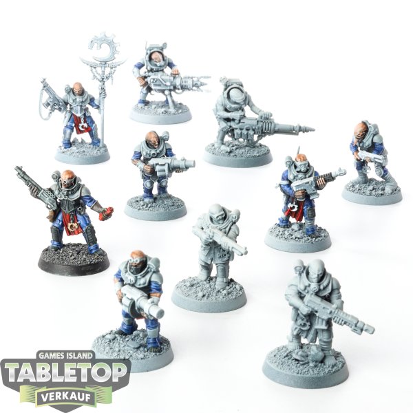 Genestealer Cults - 10x Neophyte Hybrids - teilweise bemalt