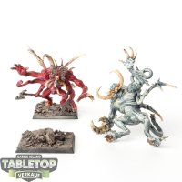 Daemons of Chaos - 2x Chaos Spawns - bemalt