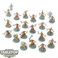 Orruk Warclans - 20 Hobgrot Slittaz - teilweise bemalt