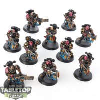 Chaos Space Marines - 10x Chaos Space Marines + Upgrade...