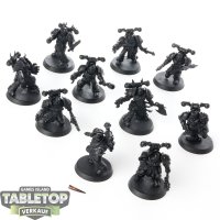 Chaos Space Marines - 10x Chaos Space Marines - grundiert