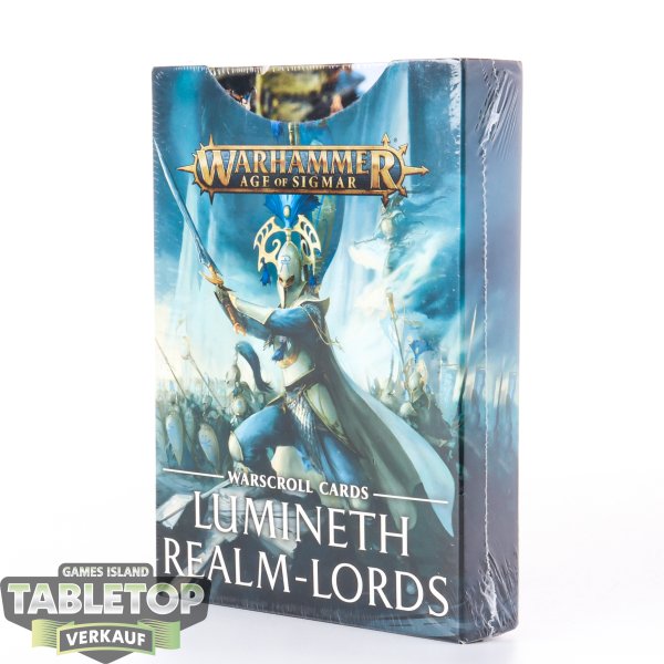 Lumineth Realm Lords - Warscroll Karten & Token 2te Edition (2) - englisch