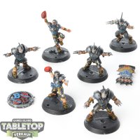 Blood Bowl - 6x Reikland Reavers - bemalt