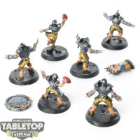 Blood Bowl - 6x Reikland Reavers - bemalt