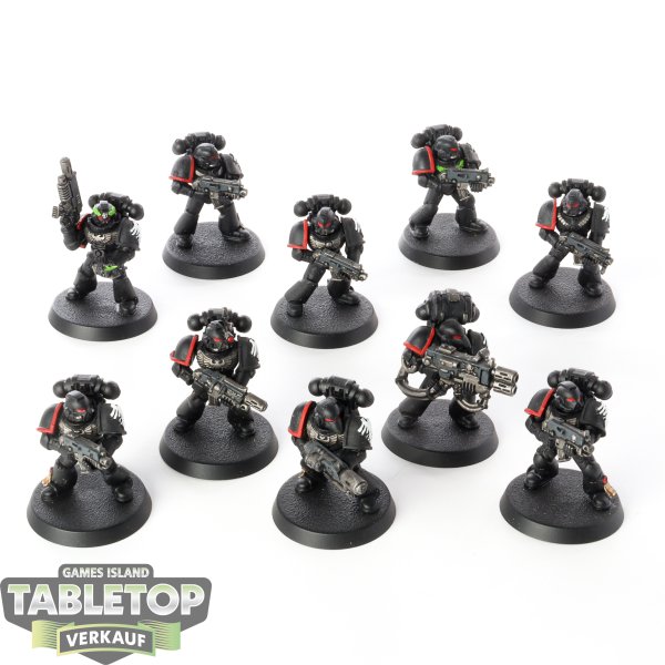 Raven Guard - 10 x Tactical Squad  - bemalt