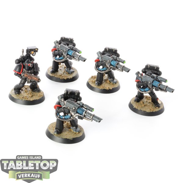 Raven Guard - 5 x Devastator Squad - bemalt