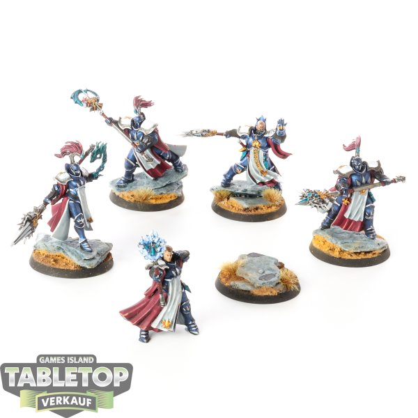 Stormcast Eternals - 5 Evocators - bemalt