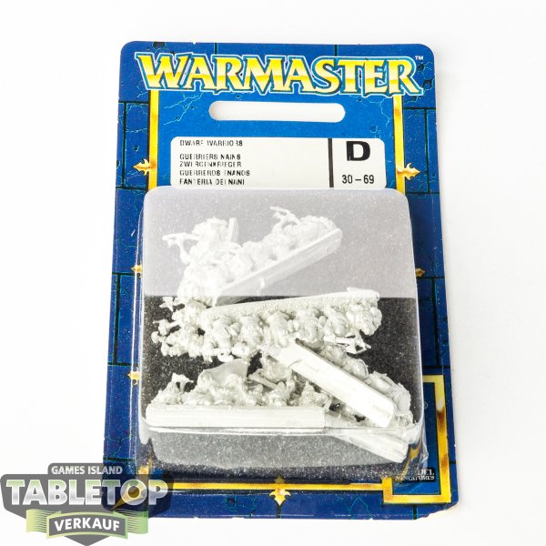 Sonstige - Warmaster Dwarf Warriors - Originalverpackt / Neu