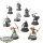 HdR Figuren - Gut - 9 x Warriors of Minas Tirith - teilweise bemalt