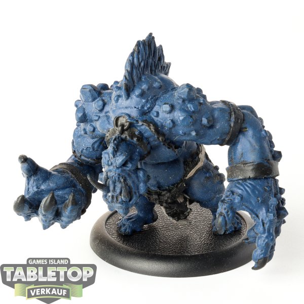 Trollbloods - 1 Dire Troll Mauler - teilweise bemalt